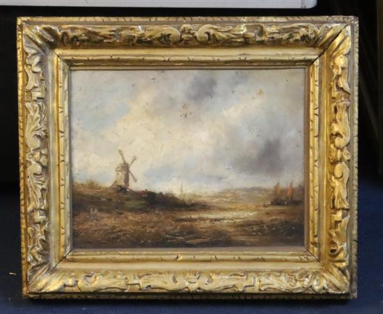 Circle of John Constable (1776-1837) Near Bosworth Field 10.5 x 13.75in.